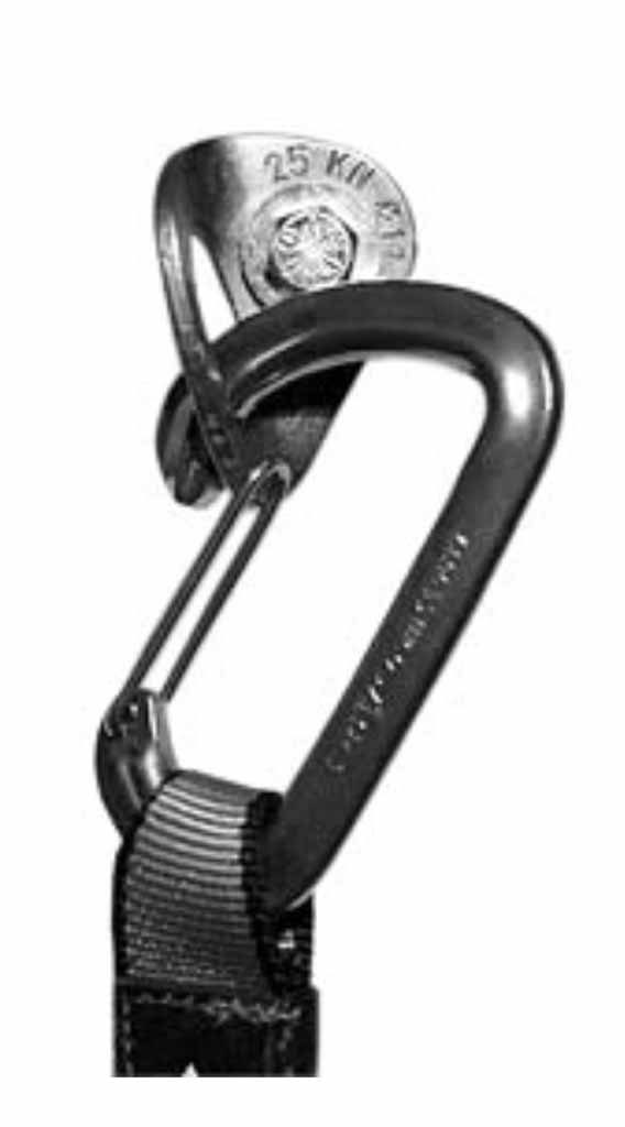 What does it mean to cross load a carabiner