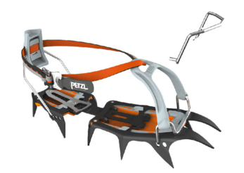 Combi system: Vasak Leverlock Universel from Petzl